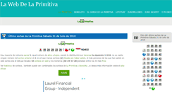 Desktop Screenshot of lawebdelaprimitiva.com